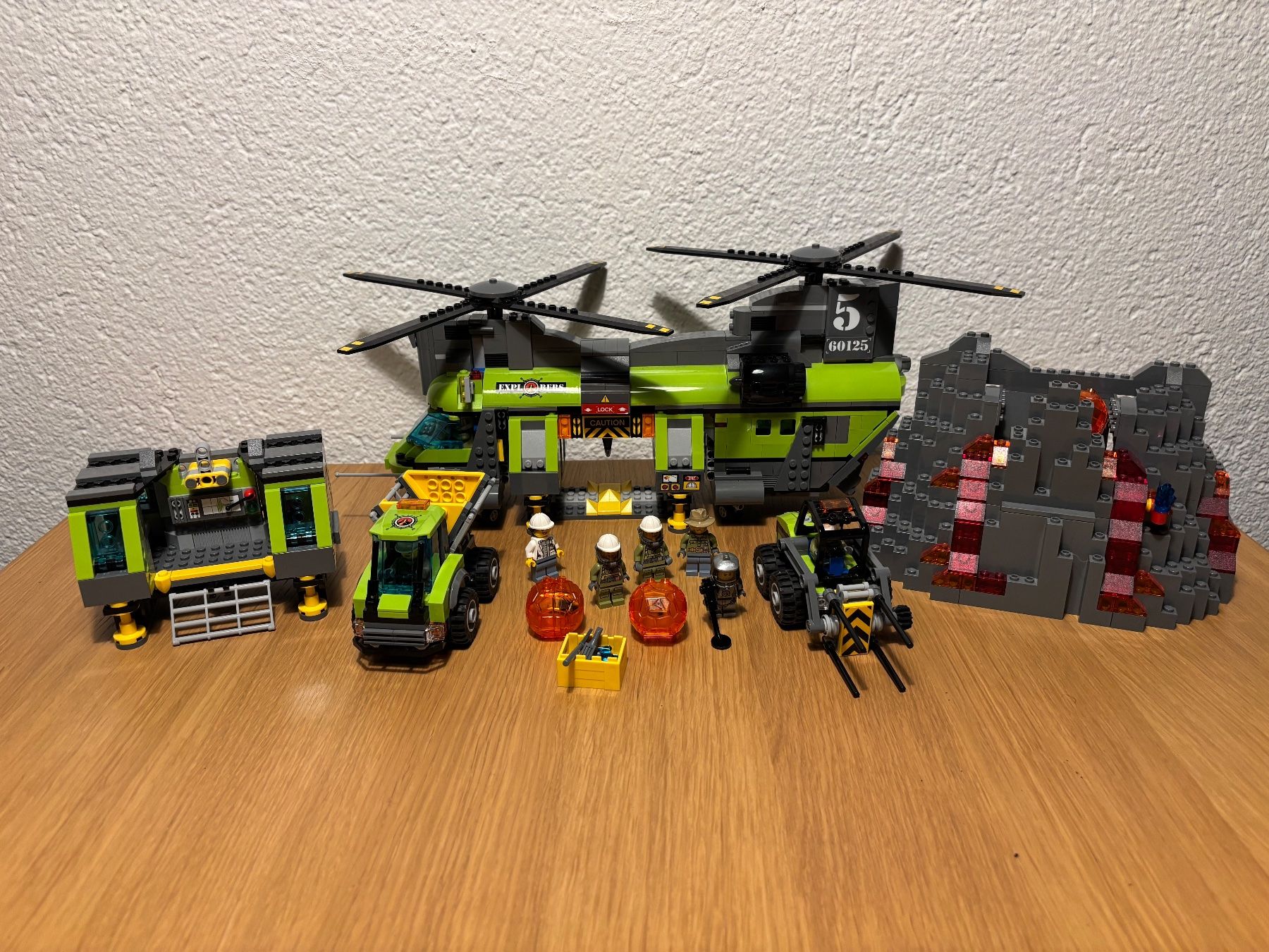 Giocattoli: Lego City Vulkan 60125 – Usato da Thalwil venduto da jes_w7vz