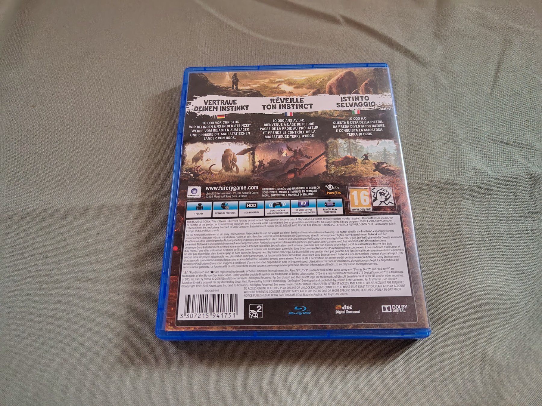 Sony Giochi: Jeu PS4 Far Cry Primal – Usato da Saxon venduto da dan_drn5 3