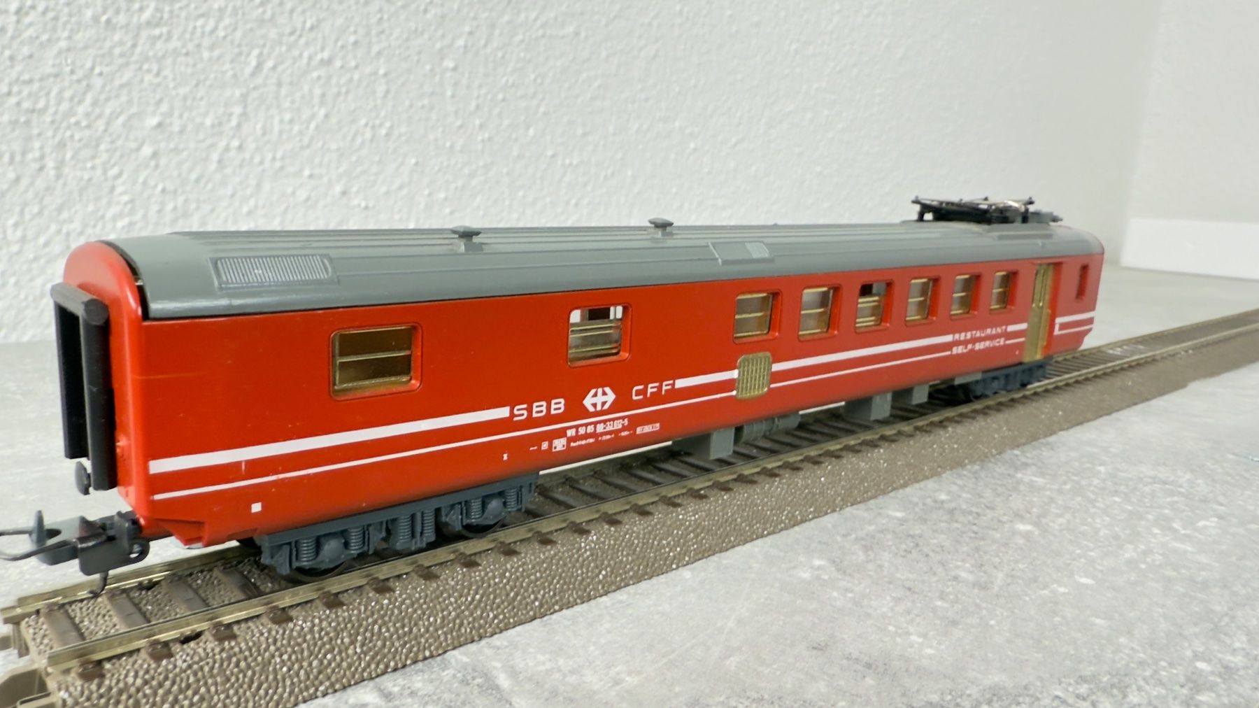 Lima Modellini di ferrovie: Lima Speisewagen H0 / DC in OVP – Usato da Schlieren venduto da rat_lq6b 2