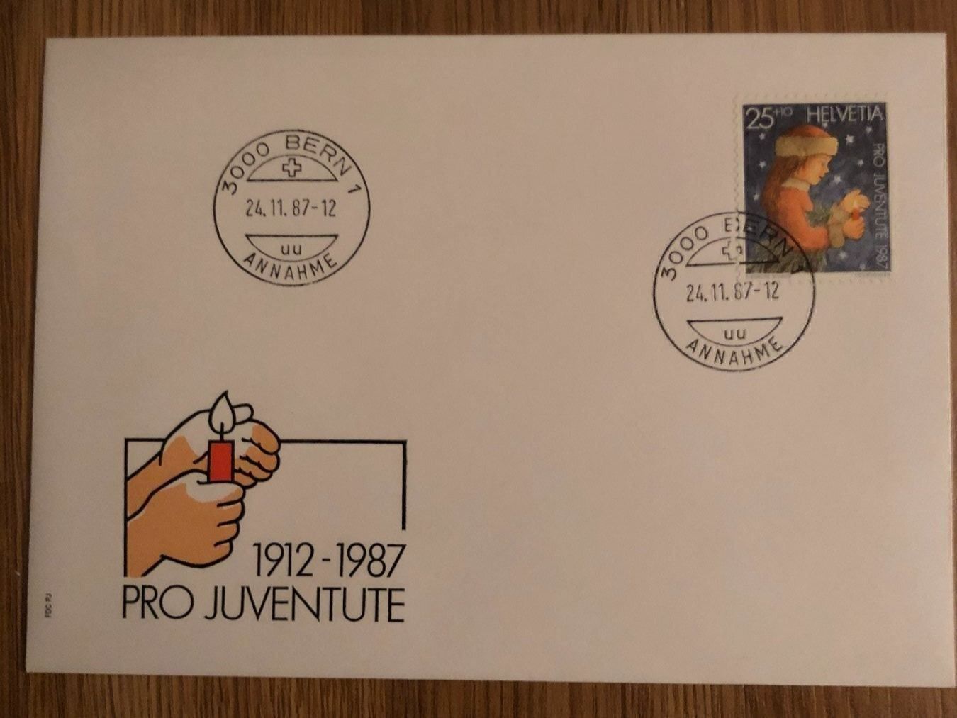 Tutti i francobolli: FDC Pro Juventute 24.11.87 – Nuovo (secondo la descrizione) da Landquart venduto da interesse63