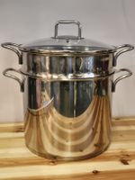 WMF Pastatopf Set 3-teilig – Ø 24 cm / ca. 7L, Cromargan(A88