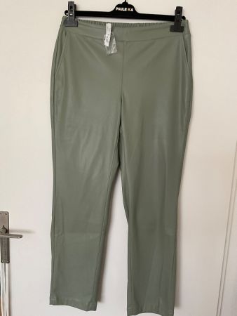 Paul Kehl Faux Leder Hose Gr 38 Schlamm NEU Etikette NP 140