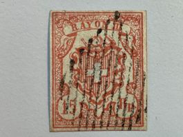 1852 Rayon III ZNr. 20 (Mi 12), gestempelt