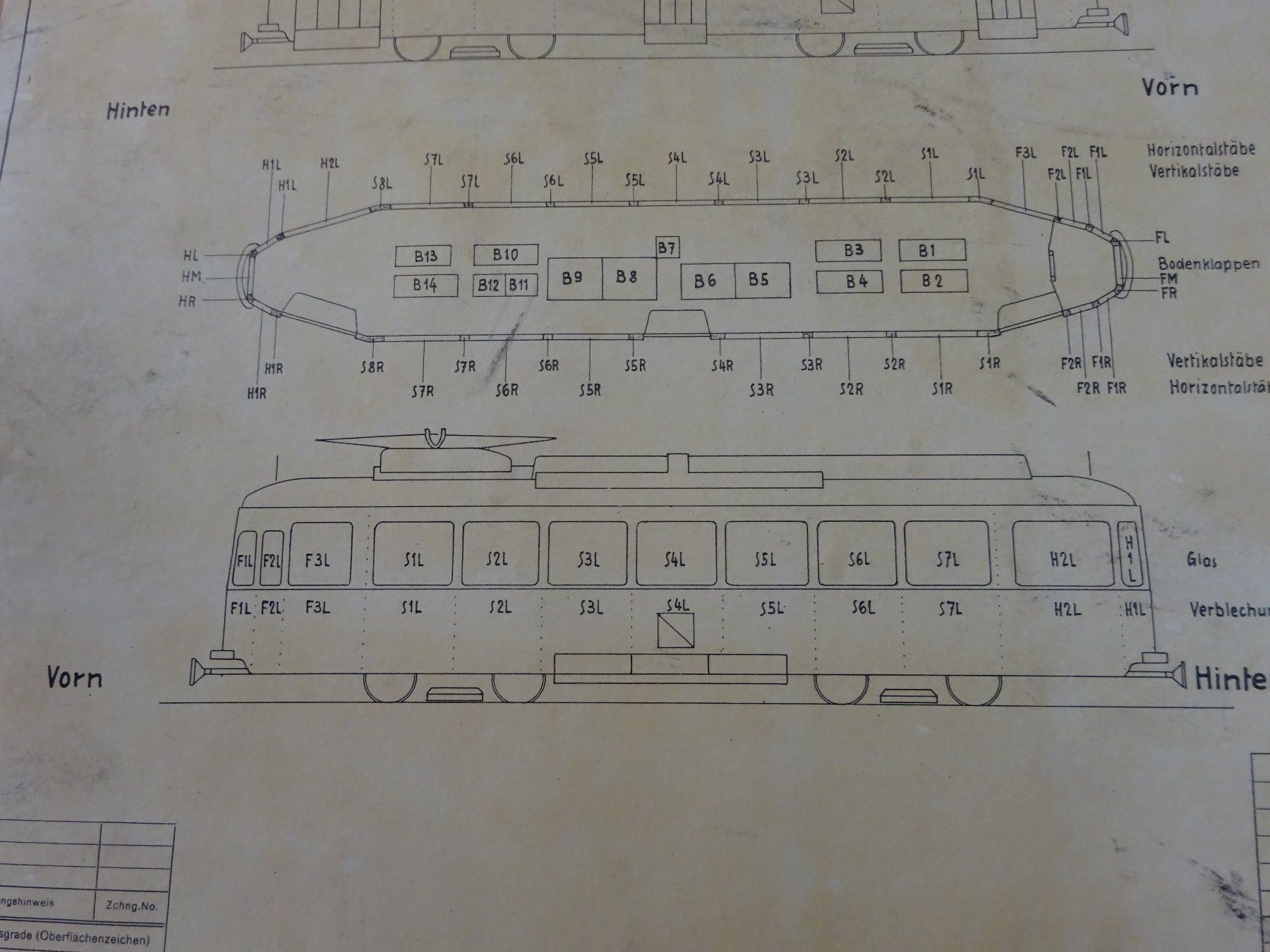 Kits de montage: Tram / Bauplan 1964 – D'occasion à Esslingen par eintagammeer 1