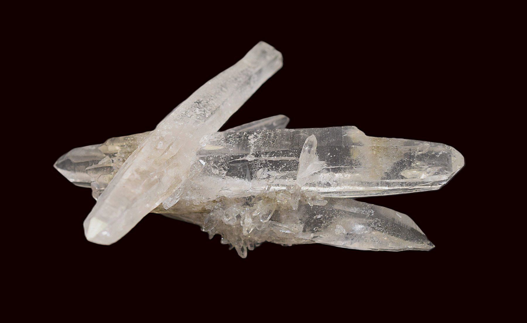 Mineralien & Heilsteine: Bergkristall aus Brasilien – Neu (gemäss Beschreibung) aus Grabs von Fadenquarz 1