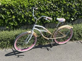 Beachcruiser KS Cycling Cherry Blossom Damenrad Fahrrad 26“