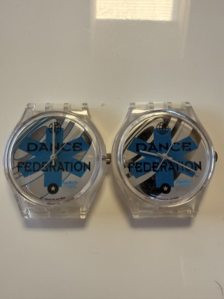 Swatch Orologi: 2 Swatch Dummys 90er Jahre – Difettoso da Appenzell venduto da BumpRiver