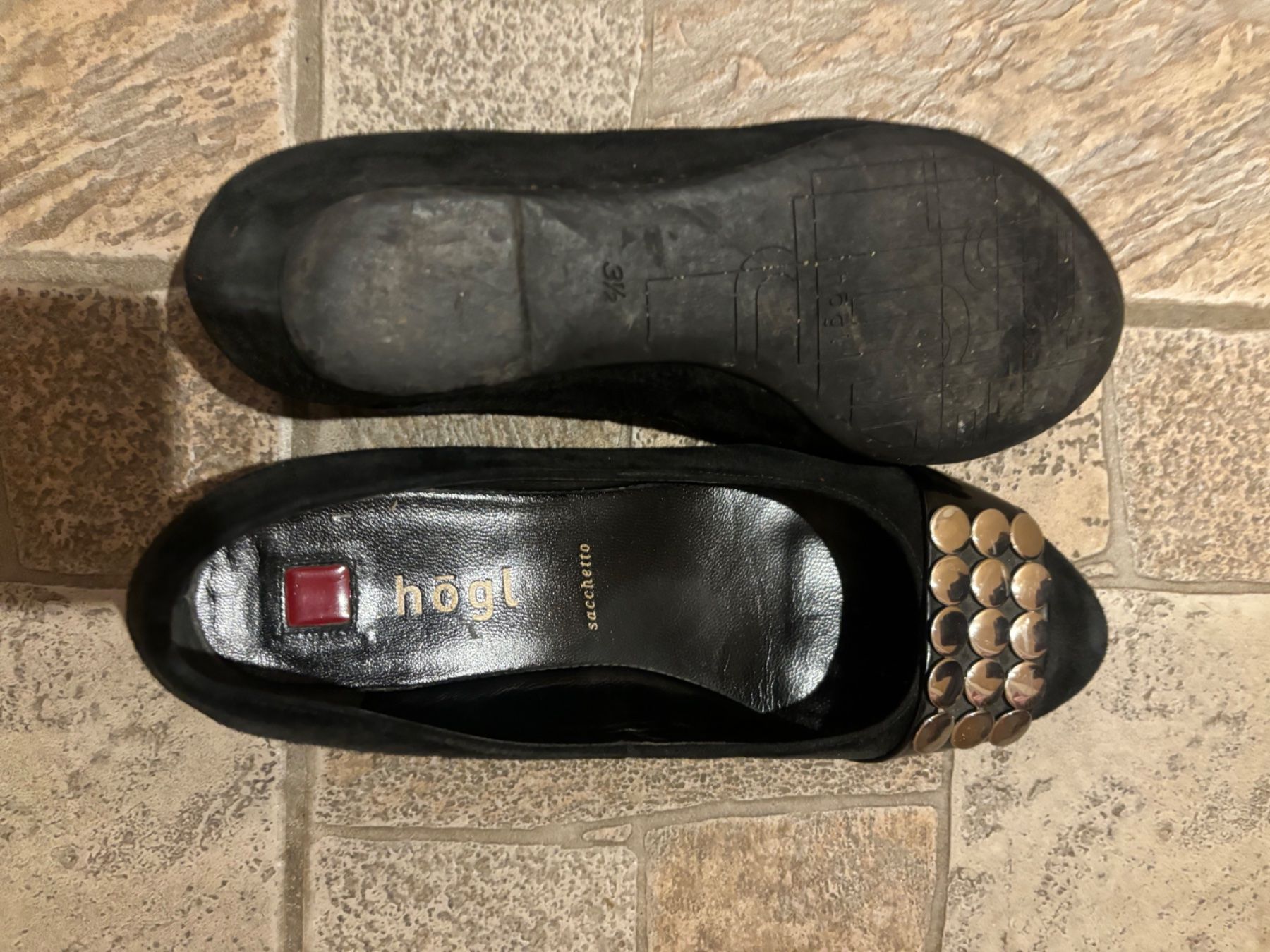 Högl Damenschuhe: 36.5-37_Hogl_natural soft leather – Gebraucht aus St-George von elena27 4