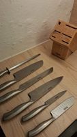 Set di coltelli Thomas in acciaio inox da cucina.