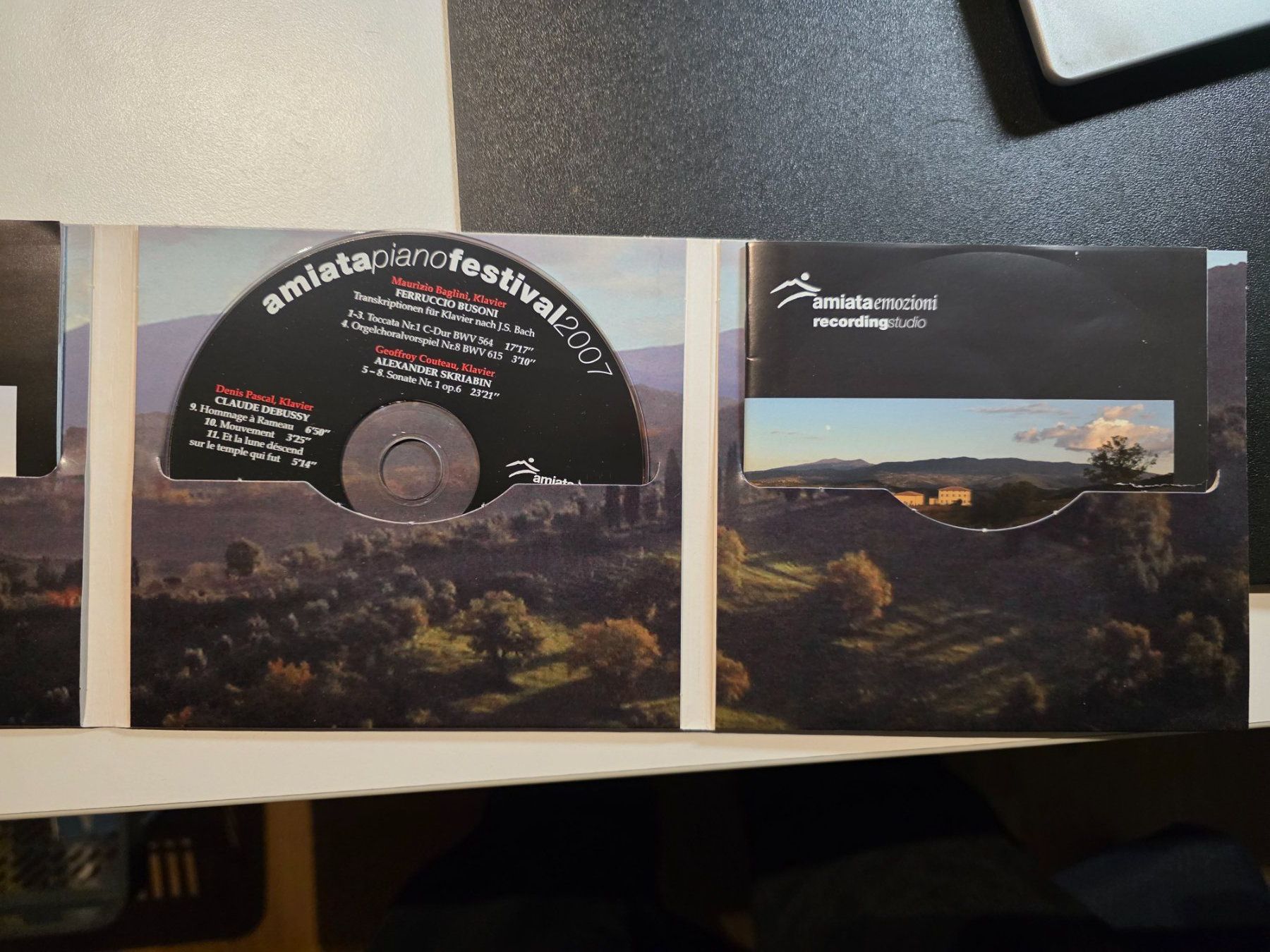 CD: CD- Amiata Piano Festival 2007 – Usato da Walterswil BE venduto da Lonitti 1