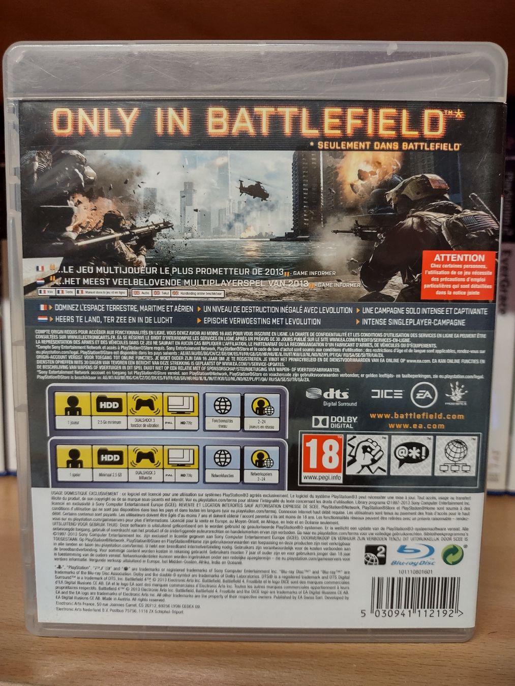 Sony Giochi: Battlefield 4 - PS3 -  – Usato da fribourg venduto da GameSpot 1