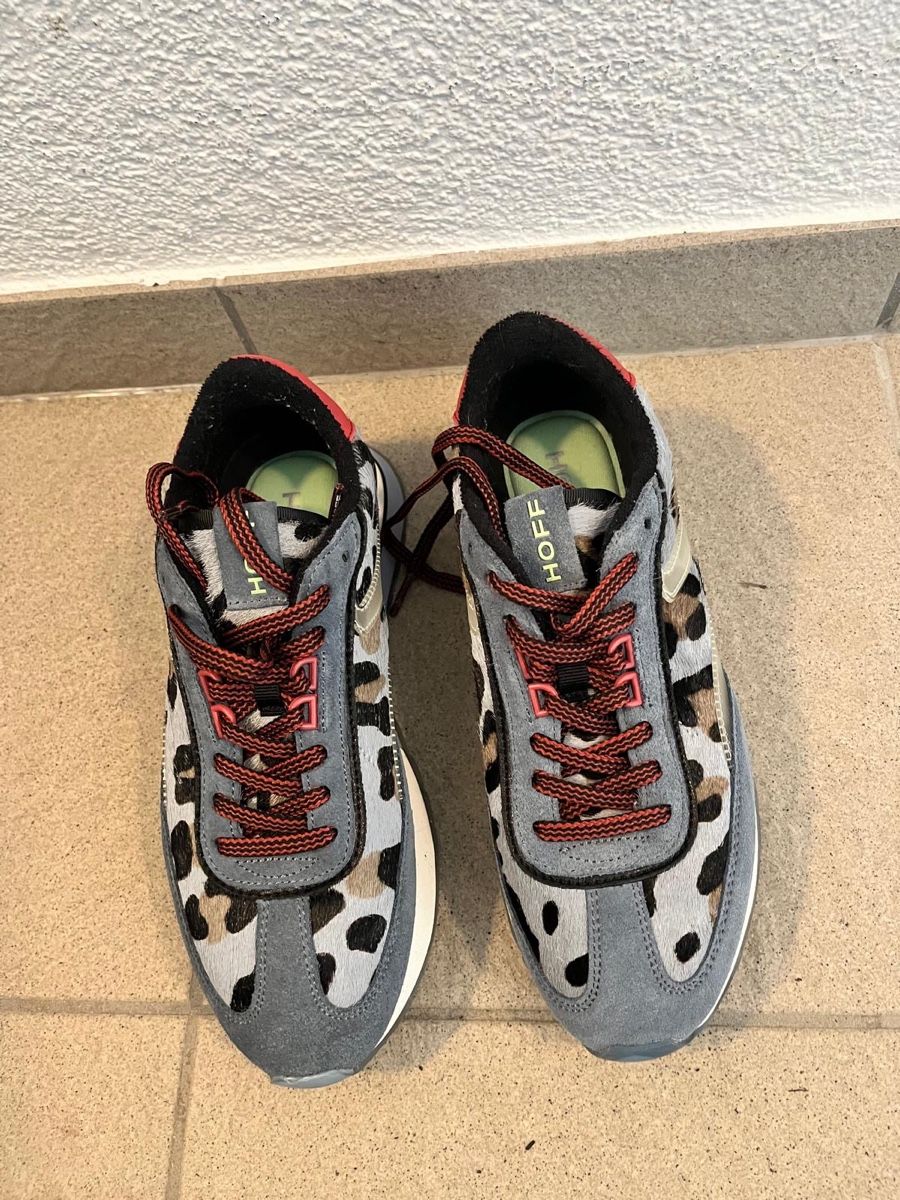 Chaussures femmes: Chaussures baskets Hoff bleu/léopard – Neuf (Voir description) à Granges-Paccot par val_b866