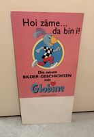 rarer Globine Comic Werbeaufsteller, Pappkarton 1988