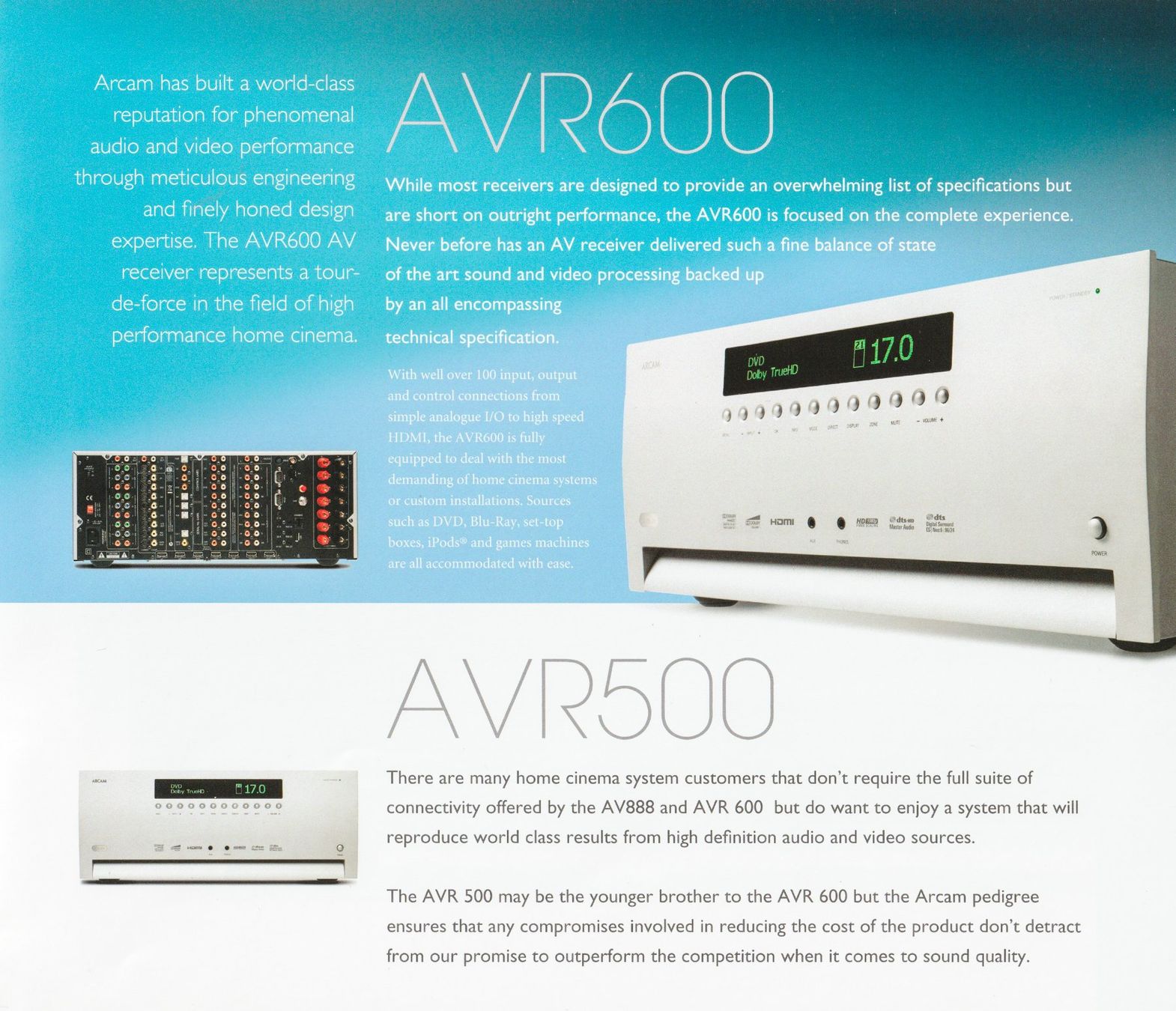 Arcam Ricevitori: ARCAM AV-Receiver AVR600 – Usato da Abtwil AG venduto da Hotair