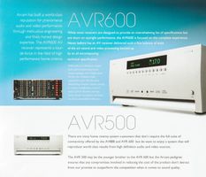 ARCAM AV-Receiver AVR600