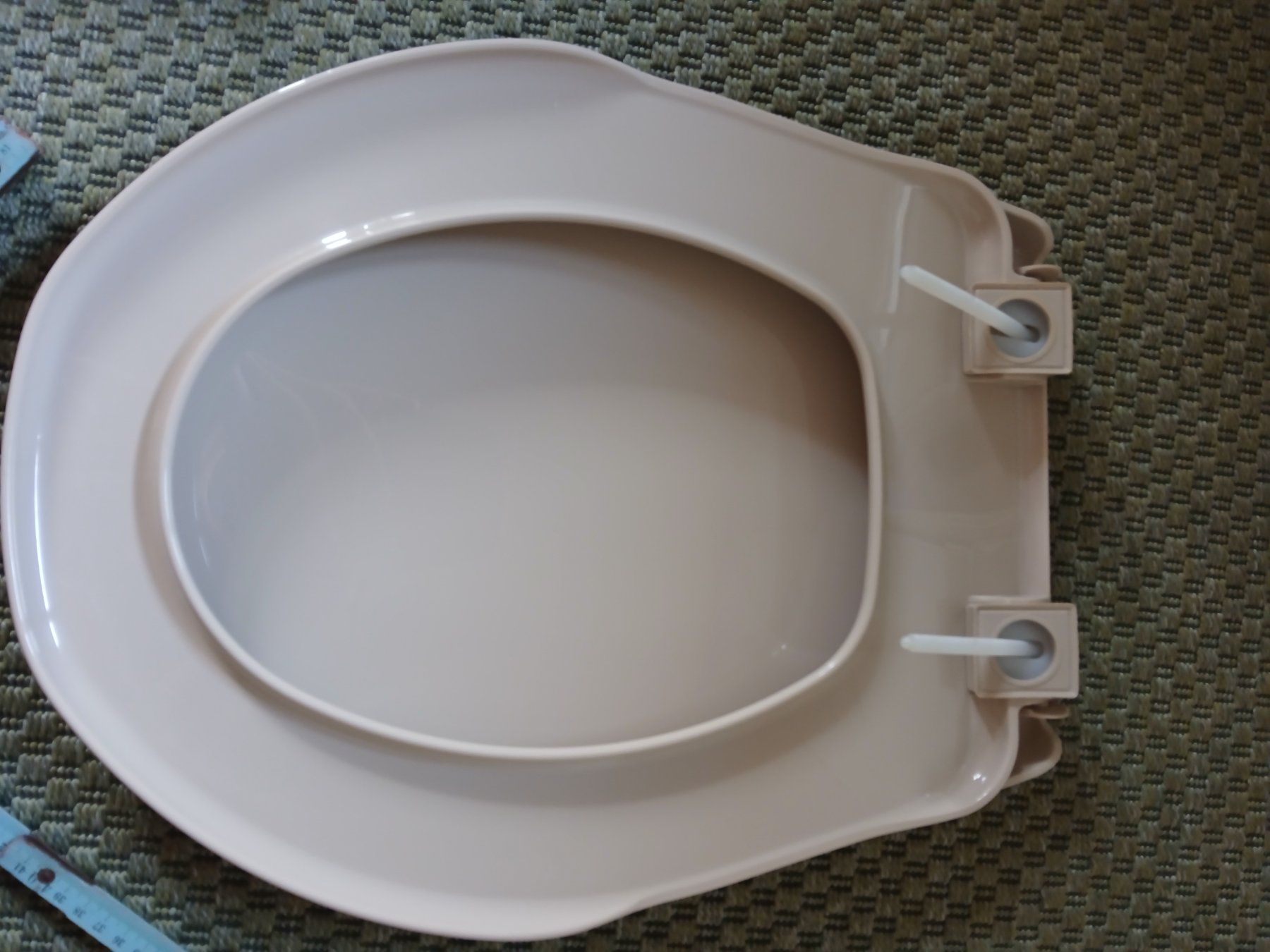 WC: Toilettendeckel, WC Sitz beige – Usato da Bremgarten AG venduto da Finoae 4