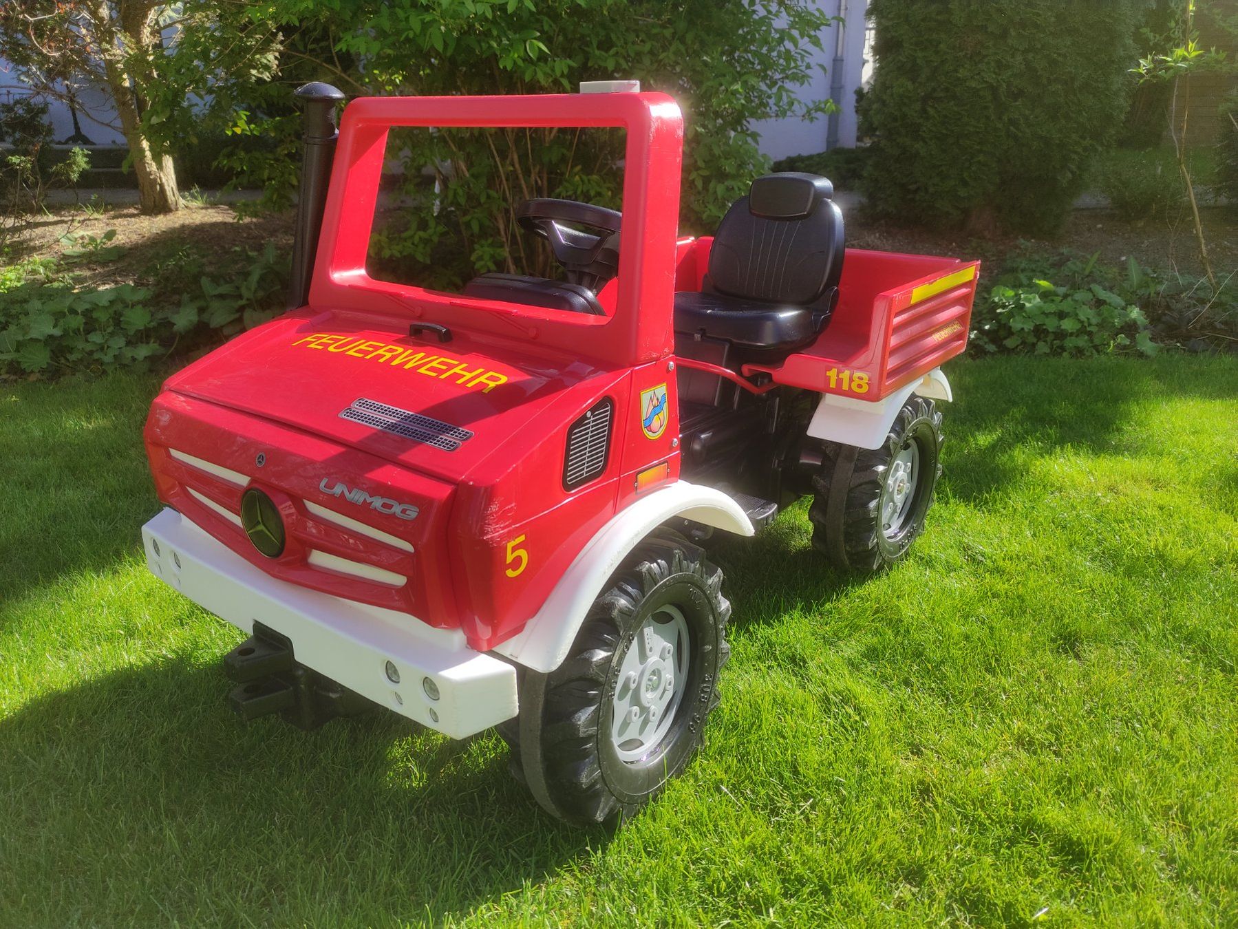 Rolly Toys Veicoli per bambini: Rolly Toys Feuerwehrauto mit Blaulicht – Usato da Aadorf venduto da 77Vectra