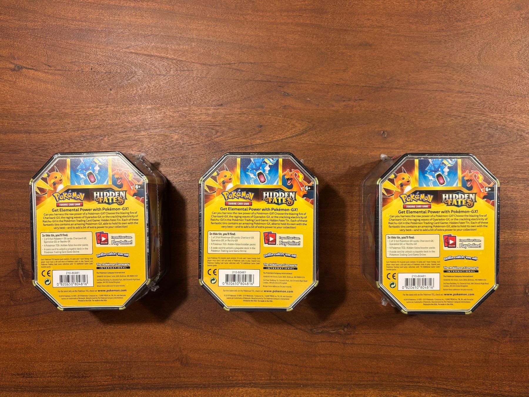 Pokémon Sammelbilder & Trading cards: Hidden Fates Tin Set EN – Neu und originalverpackt aus Zürich von EugStar 2