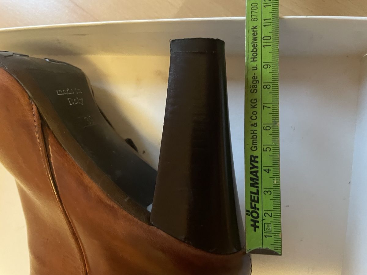 Damenschuhe: Neue Lederstiefel Rossella Lopes – Neu und originalverpackt aus Ermenswil von YanaB 6