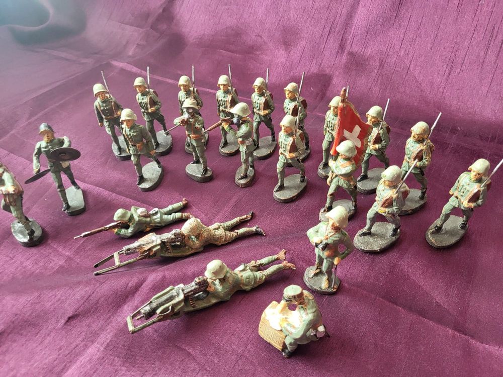 Elastolin Figuren 2 Weltkrieg