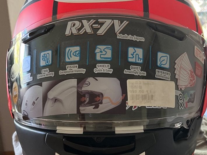Arai Helme & Visiere: Arai Rx-7 M Neuzustand – Gebraucht aus Aesch BL von loki-007 4