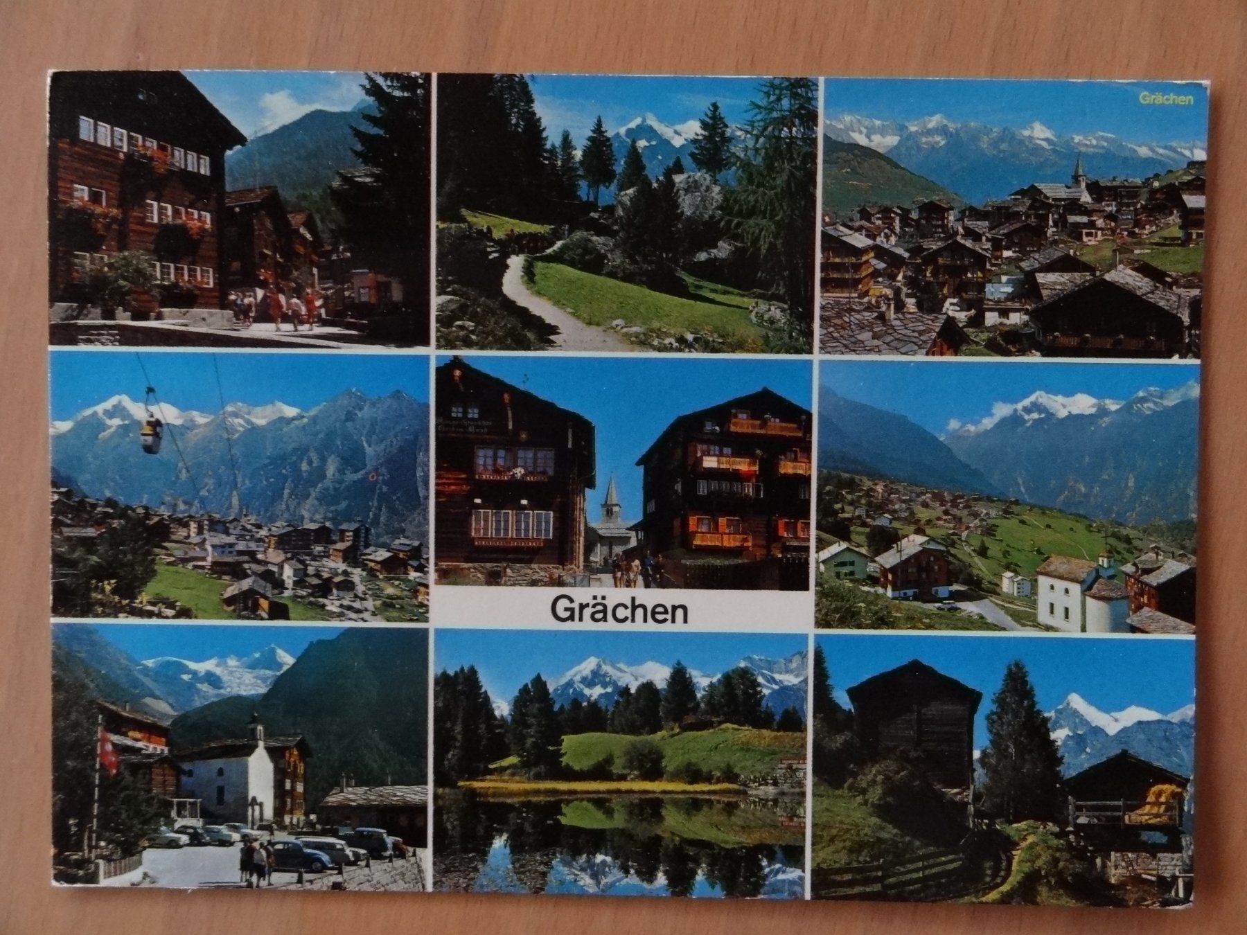 Cartoline postali: Grächen - 1973 – Usato da St Léonard venduto da Riglin