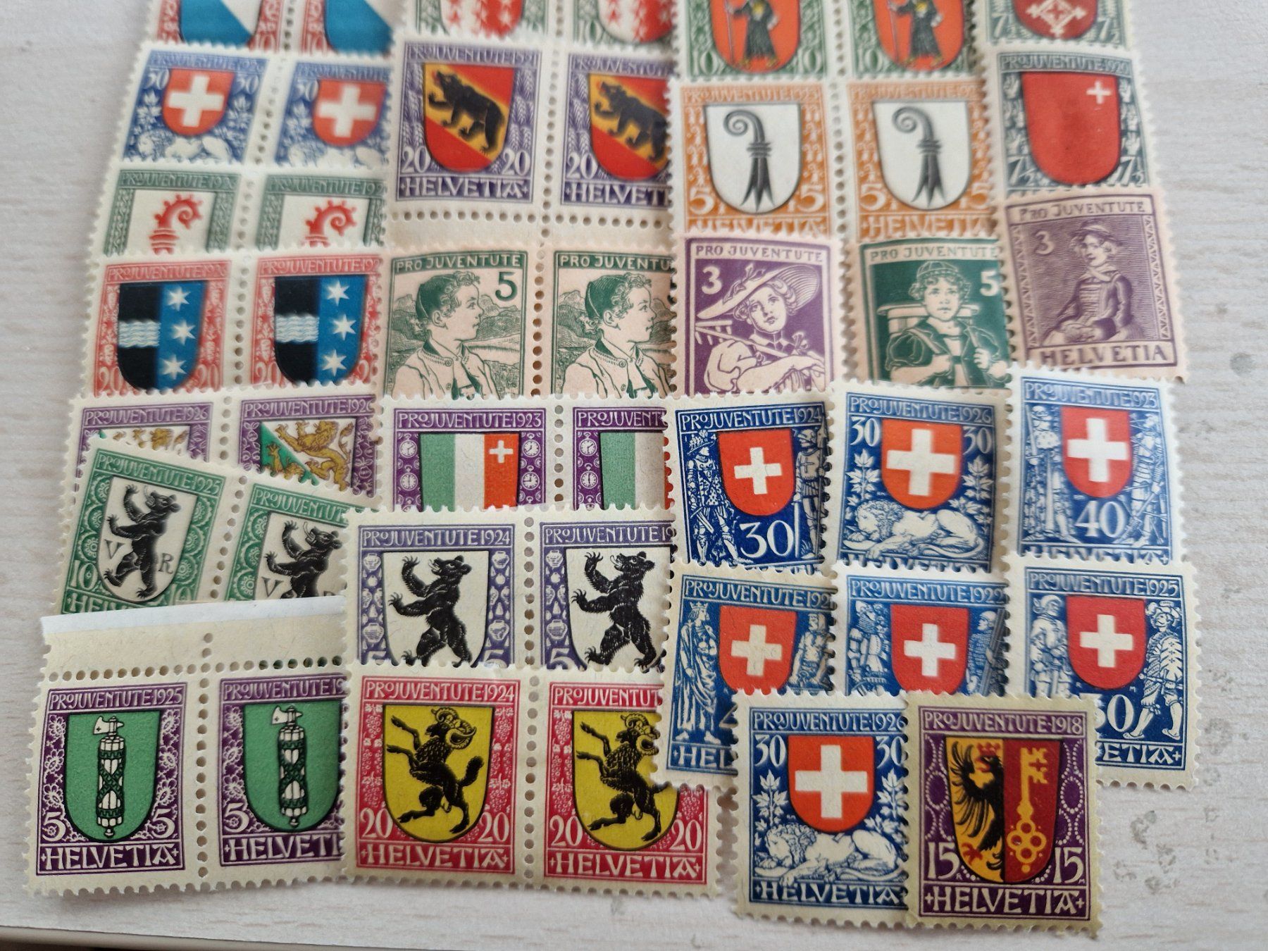 Tutti i francobolli: PJ Lot, ab 1.- – Usato da Burgdorf venduto da Glossy01 3