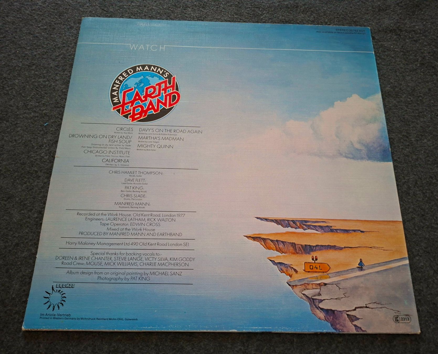 Schallplatten: Manfred Mann`s Earth Band, Watch, LP – Gebraucht aus Merenschwand von lea61 1