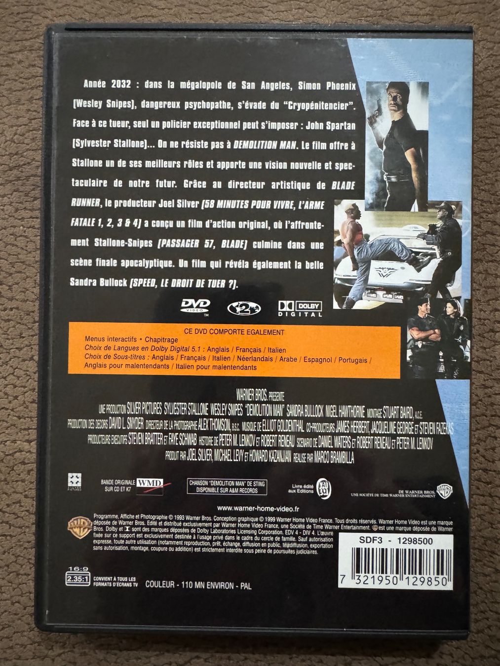 Tutti i DVDs: Demolition Man – Usato da Dietikon venduto da MuNathy 1