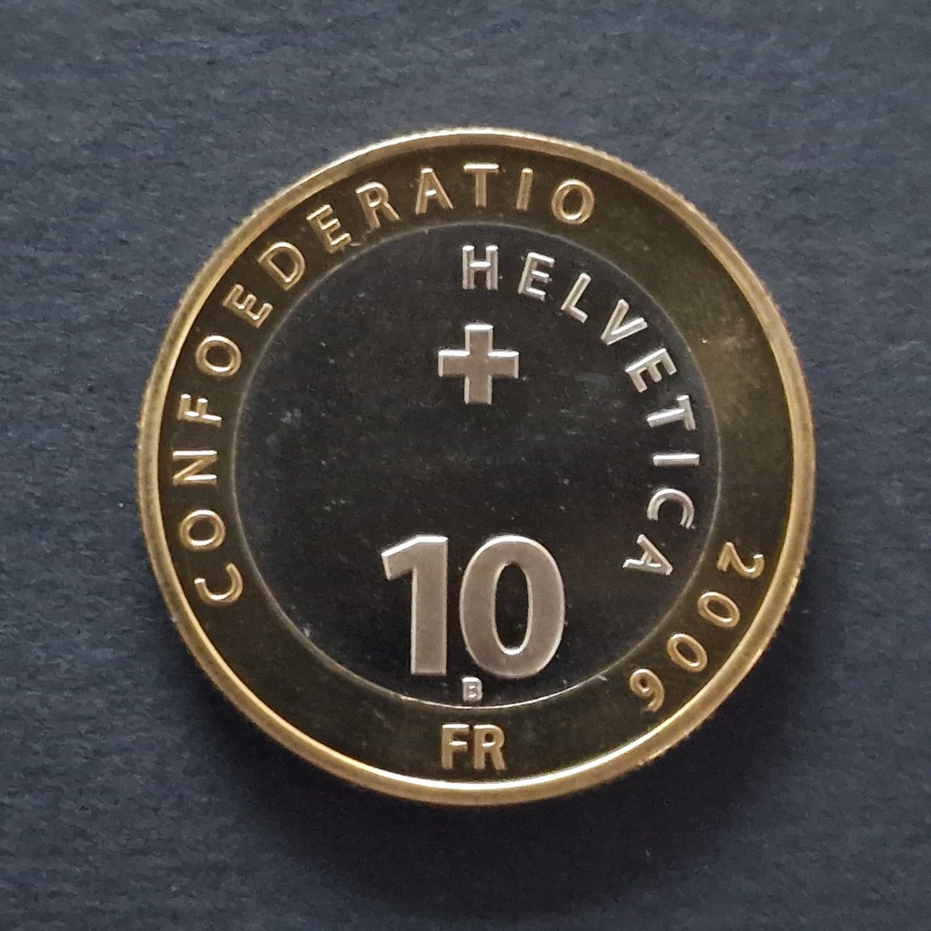 Alle Münzen: CHF 10.- commémorative 2006 – Gebraucht aus Bouveret von psv01 3