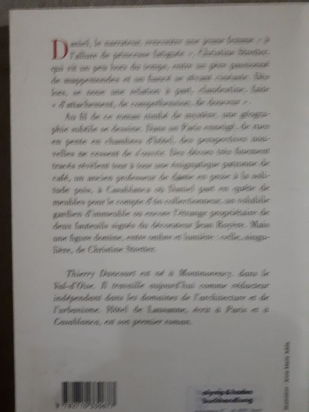 Libri: Thierry Dancourt Hôtel de Lausanne – Usato da Basel venduto da Alacant 1