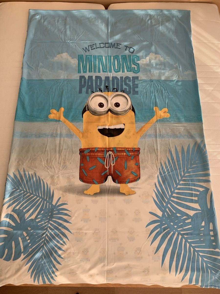 Biancheria da letto: Wendebettwäsche Minions Paradise – Usato da Münsingen venduto da fam_277y
