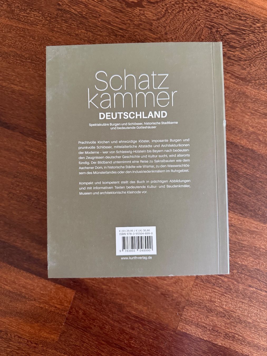 Libri: Buch Schatzkammer Deutschland – Usato da Ennetbaden venduto da miboo 2