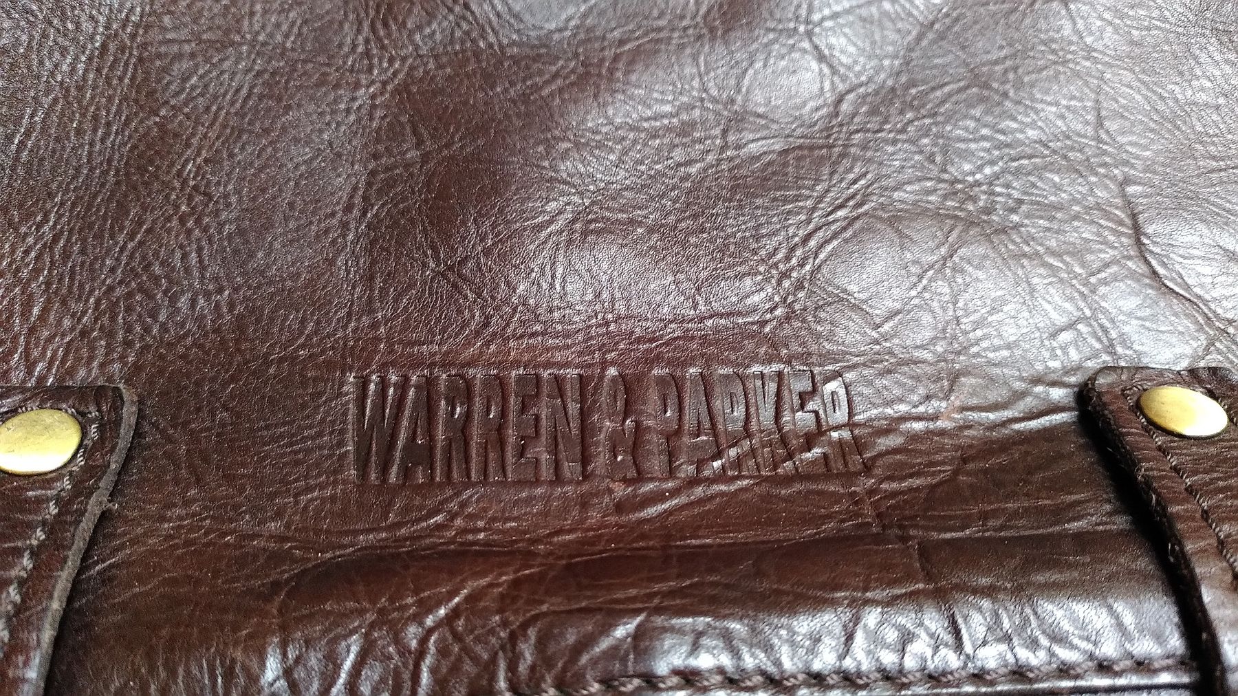 Borse: Schöne, qualitative Ledertasche. Dunkelbraun. – Usato da Zürich venduto da Sashio01 3
