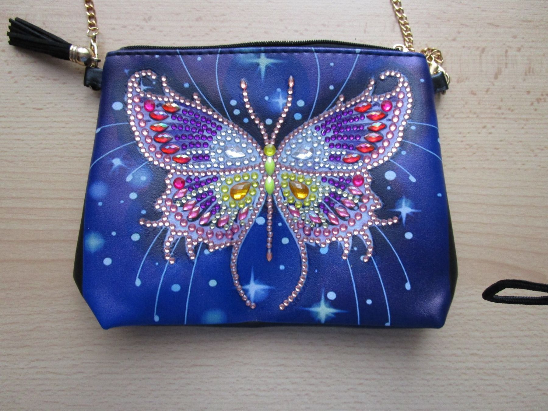 Borse da donna: Tasche "Schmetterling" dunkel – Nuovo (secondo la descrizione) da Wetzikon ZH venduto da Storchadebar 1