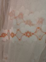 Gardine Vorhang DDR mit Blumen + Reihband 135x180cmSpace Age