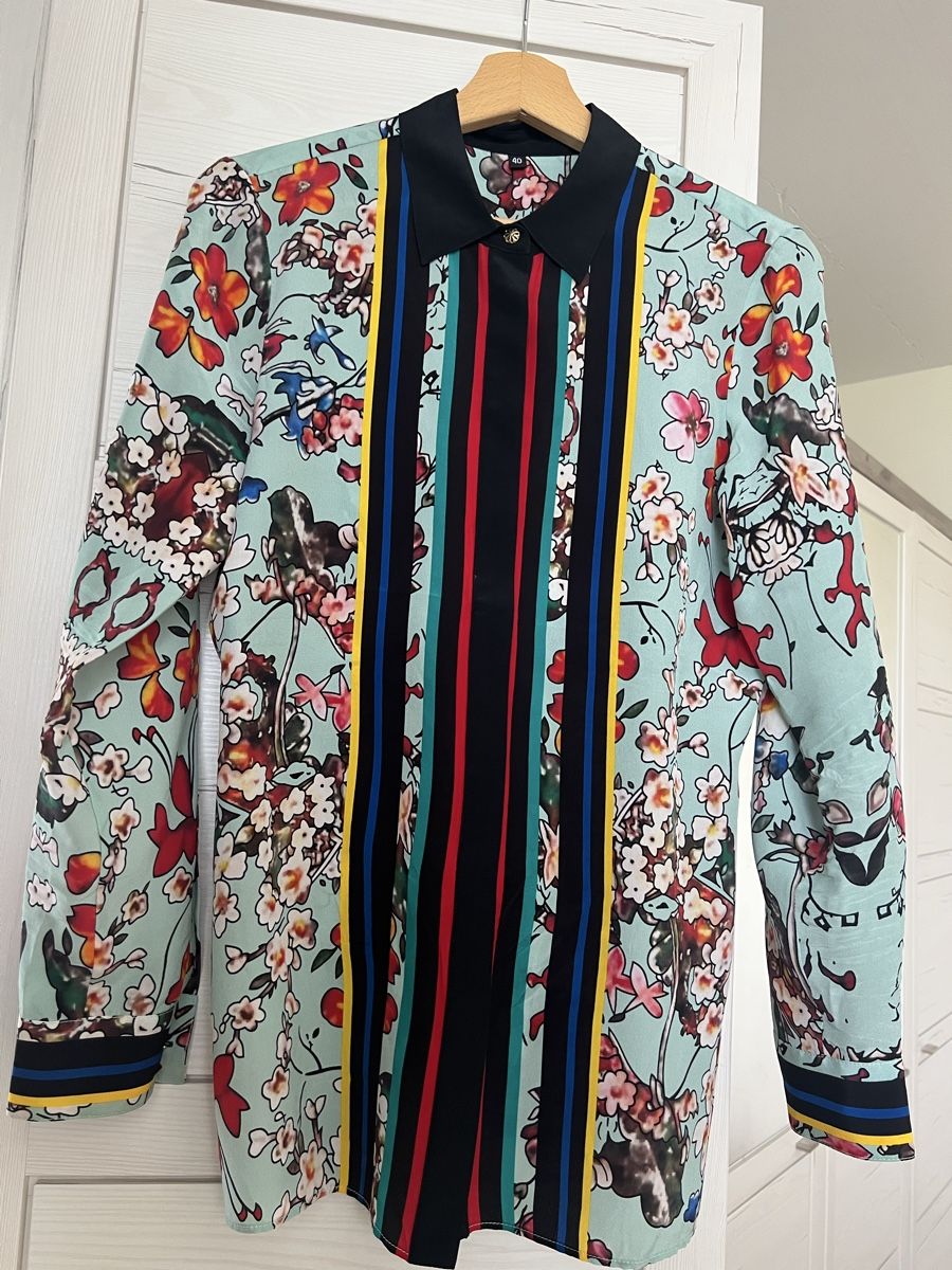 Camicette: Seidenbluse mit Blumendruck -  Elegant! – Nuovo (secondo la descrizione) da Wald ZH venduto da zy6_96qz