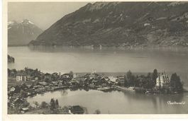 Iseltwald - Fotokarte + 1932 TOP