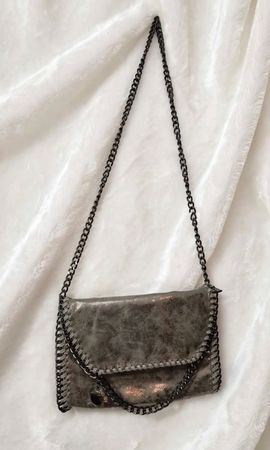 Borsa donna grigio. Nuova