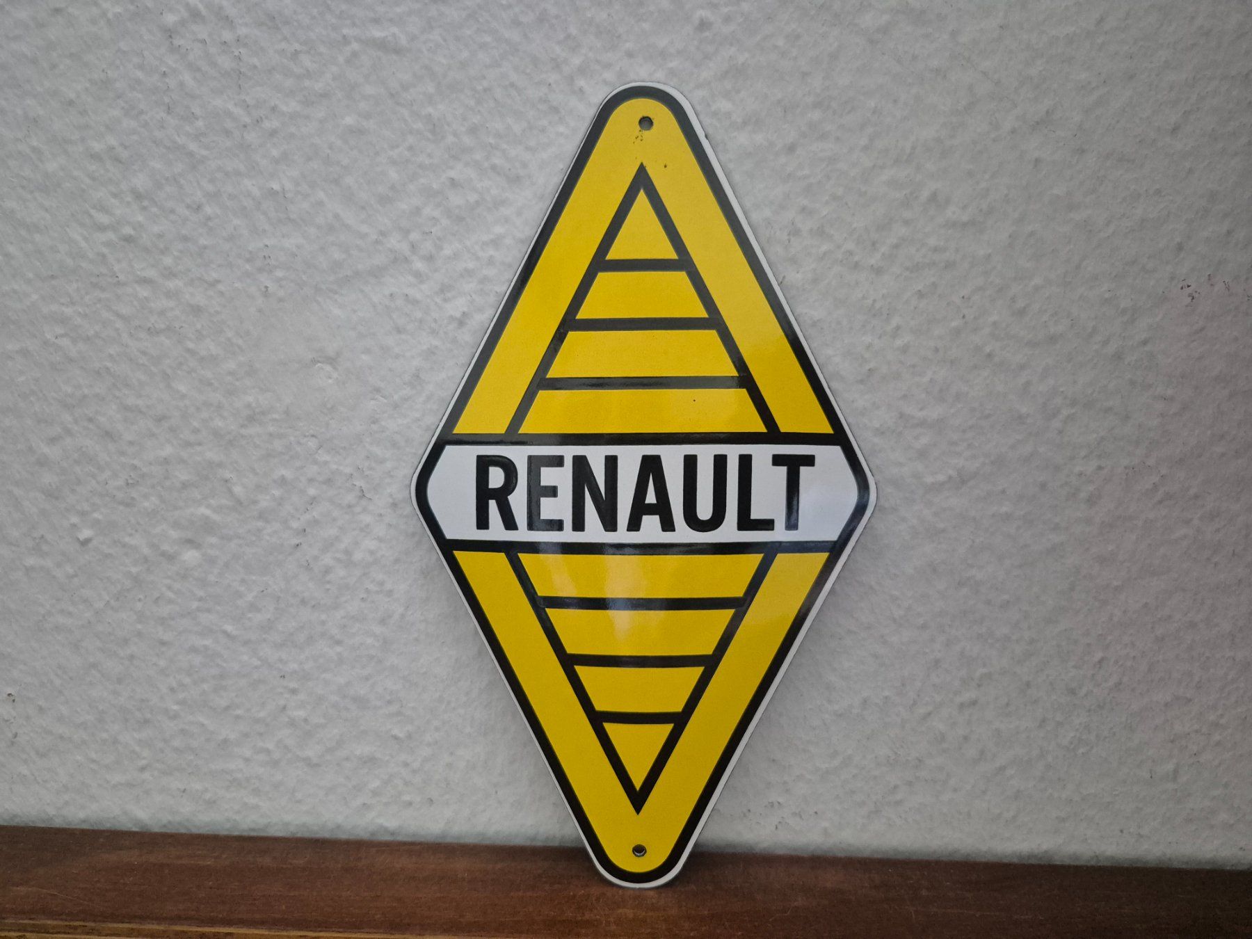 Insegne: Emailschild Renault Auto Werkstatt Service Emaille Schild – Nuovo (secondo la descrizione) da Schaffhausen venduto da pfanis09