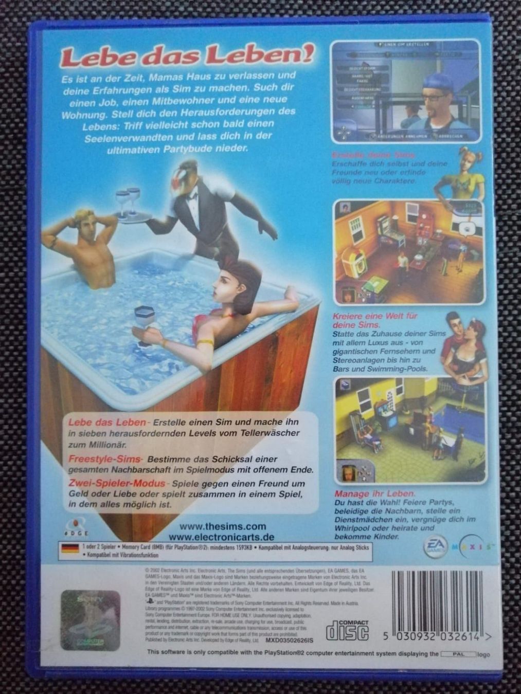 Sony Giochi: Die Sims – Usato da Arbon venduto da Cork 1