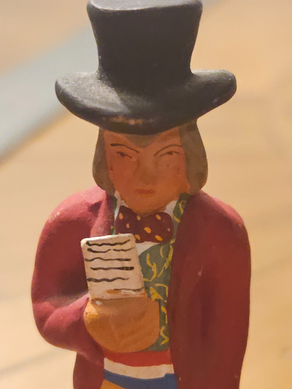 Statuette: santon Carbonel vintage Le Maire – Usato da Thônex venduto da lacomtessedesfees 5
