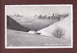 Blick vom STOOS gegen Pilatus und Rigi - 1947
