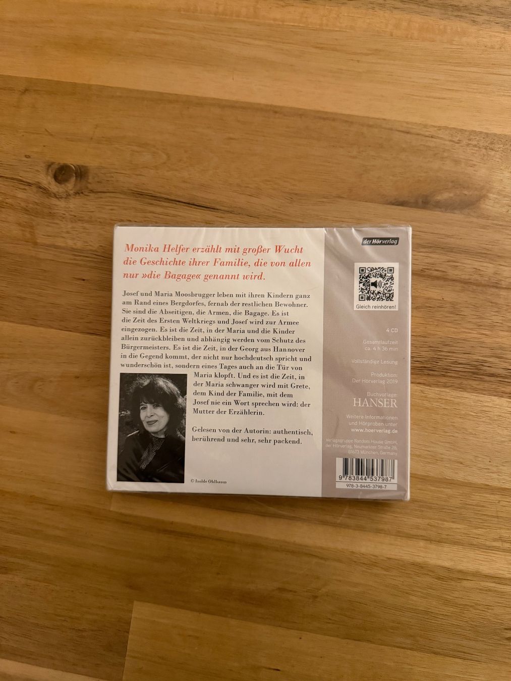 Audiolibri: CD - Die Bagage / Monika Helfer – Nuovo e nell'imballaggio originale da Hausen AG venduto da eri_6ndx 1