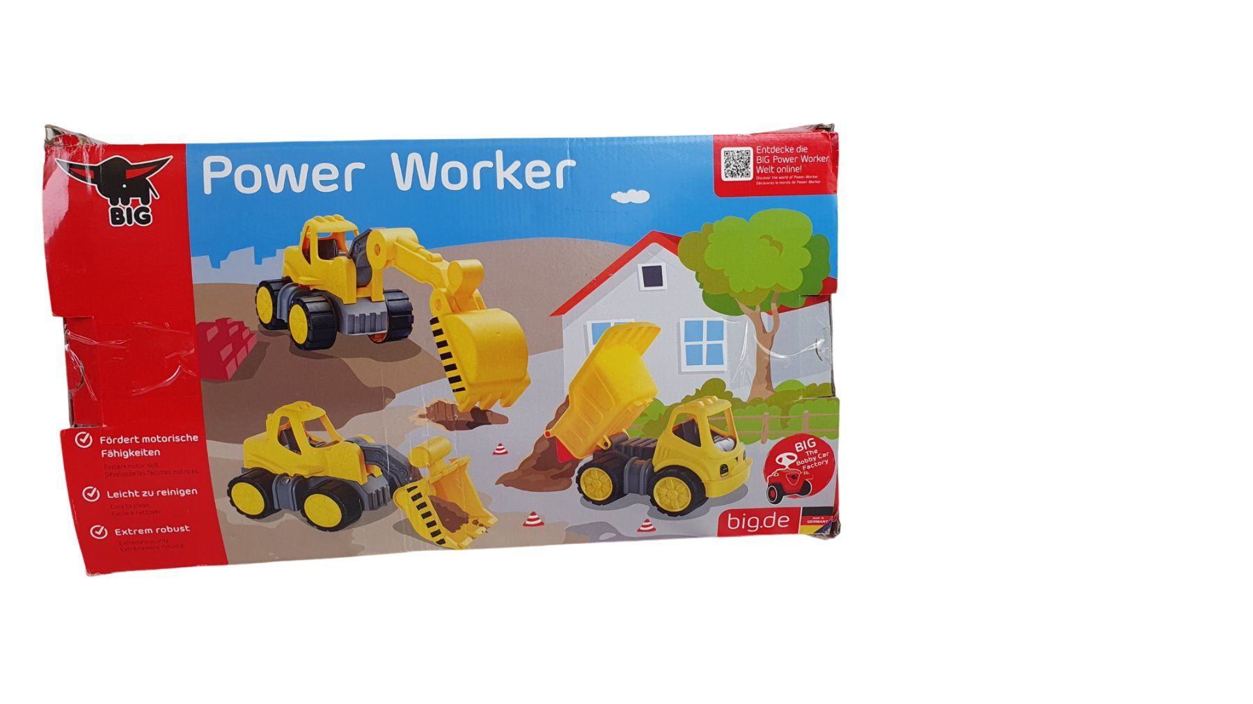 Big Spielzeuge: POWER WORKER Bagger – Gebraucht aus Wangen b. Olten von Restwert_Wangen 3