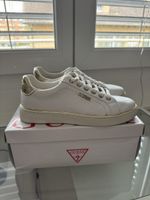Guess Sneaker weiss goldfarben 