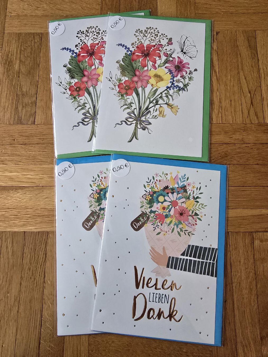 Cartes: Dankes Karten – Neuf avec emballage d'origine à Jona par baccara55
