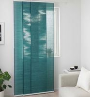 Ikea Paneelgardinen Fönsterviva Blau-Grün, neu  3  Stück