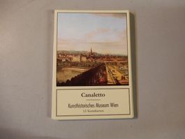 12 Canaletto Kunstkarten Wien Kunsthistorisches Museum
