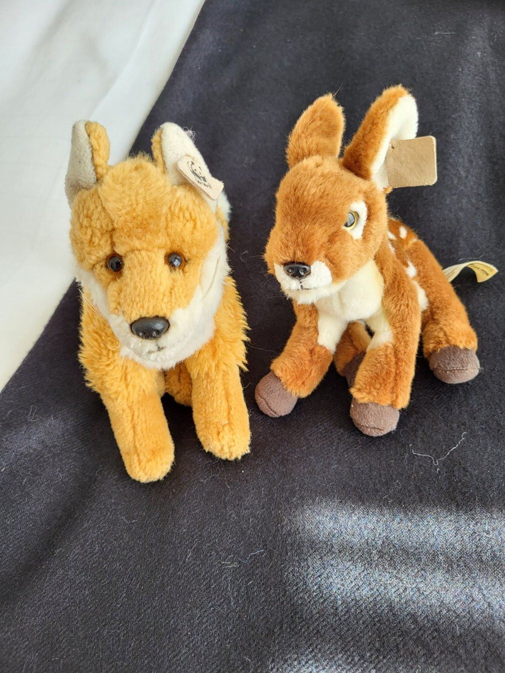 WWF Giocattoli: WWF Plüsch Fuchs & Reh – Usato da Grüsch venduto da Marianna05
